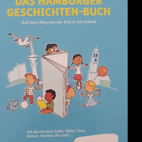 Das Hamburger Geschichtenbuch, zu finden beim Stand 24 am Standort Flohkids Hamburg Nord