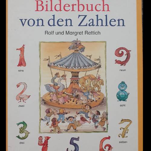 Bilderbuch von den Zahlen, zu finden beim Stand 24 am Standort Flohkids Hamburg Nord