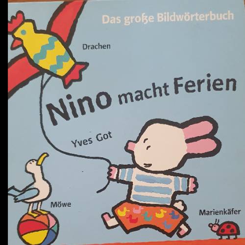 Buch Nino macht Ferien, zu finden beim Stand 24 am Standort Flohkids Hamburg Nord