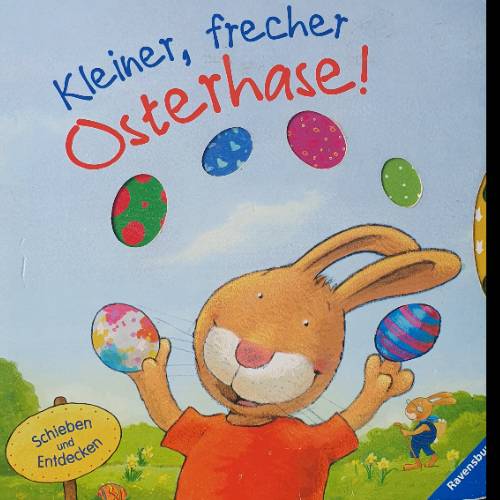 Buch kl frecher Osterhase, zu finden beim Stand 24 am Standort Flohkids Hamburg Nord