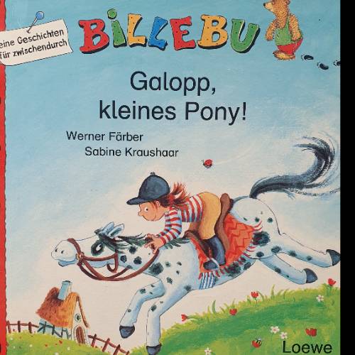 Buch Galopp, kleines Pony, zu finden beim Stand 24 am Standort Flohkids Hamburg Nord