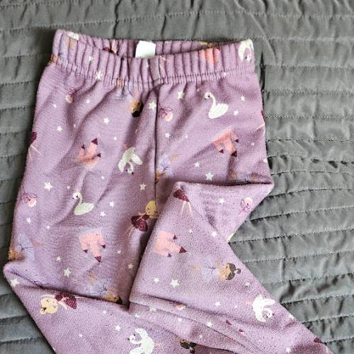 Leggins warm Prinzessin  Größe: 98, zu finden beim Stand 87 am Standort Flohkids Hamburg Nord