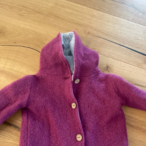 Handmade Jacke lila , zu finden beim Stand 100 am Standort Flohkids Hamburg Nord