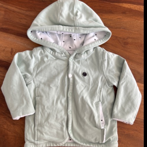 Noppies Jacke mint  Größe: 56, zu finden beim Stand 121 am Standort Flohkids Hamburg Nord