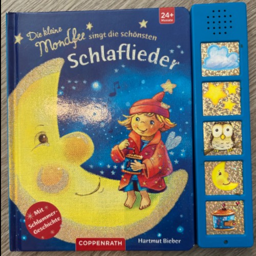 Buch Die kleine Mondfee, zu finden beim Stand 211 am Standort Flohkids Hamburg Nord