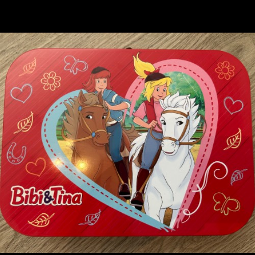 Puzzle Koffer Bibi & Tina  Größe: 5+, zu finden beim Stand 211 am Standort Flohkids Hamburg Nord