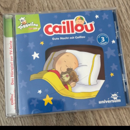 CD Gute Nacht mit Caillou, zu finden beim Stand 211 am Standort Flohkids Hamburg Nord