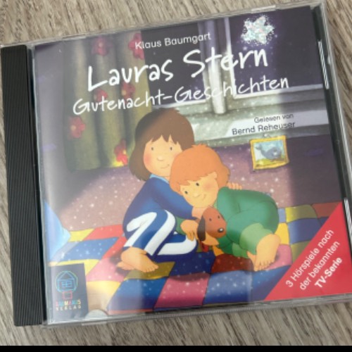 CD Lauras Stern Gute Nacht, zu finden beim Stand 211 am Standort Flohkids Hamburg Nord