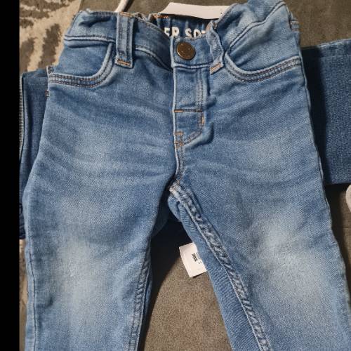 H&m Jeans blau  Größe: 74 , zu finden beim Stand 87 am Standort Flohkids Hamburg Nord