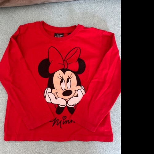 Minnie Mouse rot Pullover  Größe: 92, zu finden beim Stand 133 am Standort Flohkids Hamburg Nord