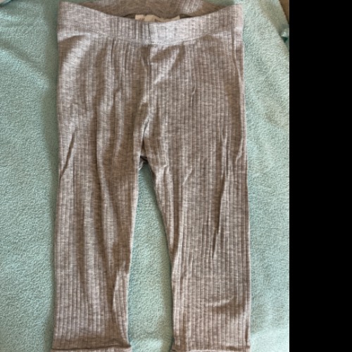 H&M Leggins grau  Größe: 86 , zu finden beim Stand 133 am Standort Flohkids Hamburg Nord