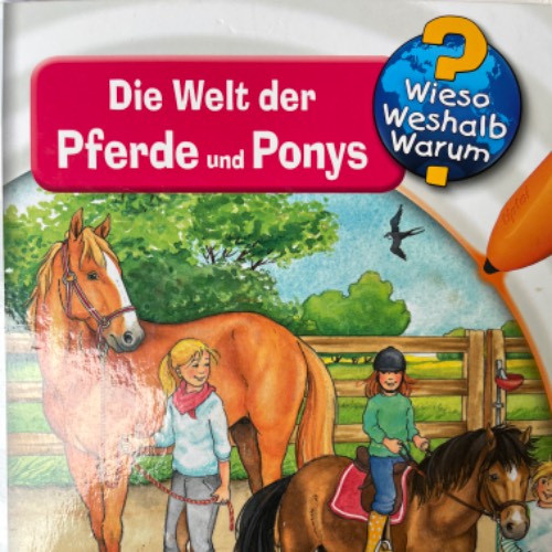 TipToi-Bich Pferde/Ponys, zu finden beim Stand 96 am Standort Flohkids Hamburg Nord