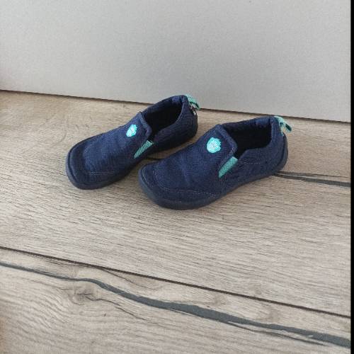 Affenzahn Barfußschuh blau  Größe: 25, zu finden beim Stand 176 am Standort Flohkids Hamburg Nord