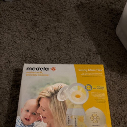 Medela Swing Maxi Flex Milchpu, zu finden beim Stand 34 am Standort Flohkids Hamburg Nord