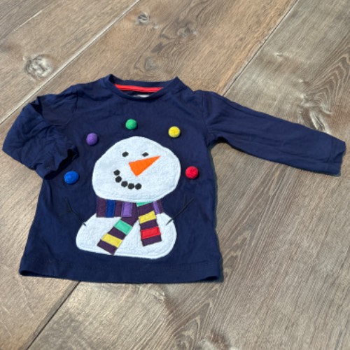 Pulli Schneemann  Größe: 86, zu finden beim Stand 64 am Standort Flohkids Hamburg Nord