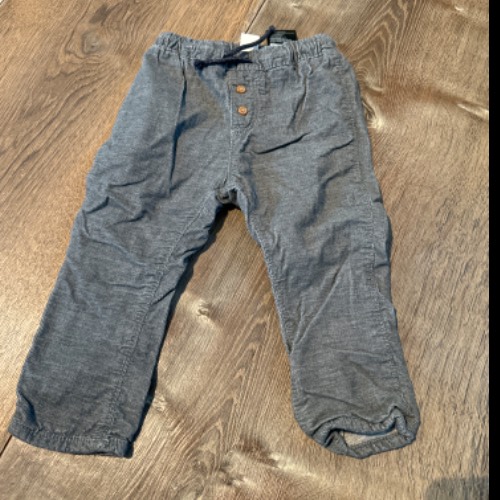 H&M Cordhose grau  Größe: 86, zu finden beim Stand 64 am Standort Flohkids Hamburg Nord