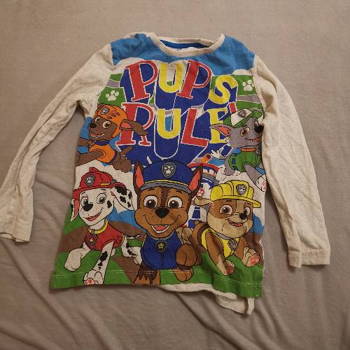 Langarmshirt ws Paw Patrol  Größe: 116, zu finden beim Stand 184 am Standort Flohkids Hamburg Nord