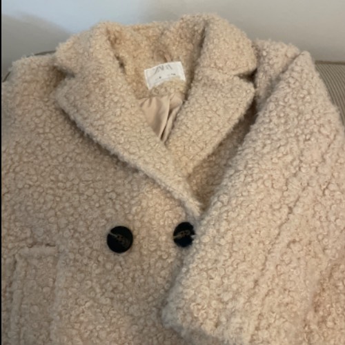 Zara Teddyfleece Jacke  Größe: 116, zu finden beim Stand 83 am Standort Flohkids Hamburg Nord