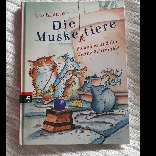 Buch Die dre Musketiere, zu finden beim Stand 127 am Standort Flohkids Hamburg Nord