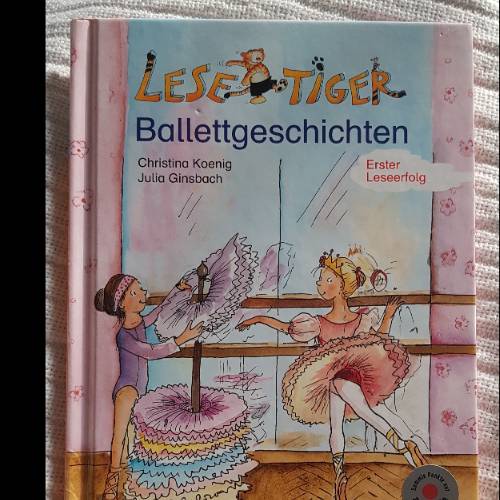 Lesetiger Buch Ballett, zu finden beim Stand 127 am Standort Flohkids Hamburg Nord