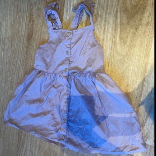 Lila Rüschen Kleid H&M  Größe: 98, zu finden beim Stand 269 am Standort Flohkids Hamburg Nord