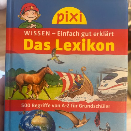 Pixi Wissens Lexikon Neu, zu finden beim Stand 269 am Standort Flohkids Hamburg Nord