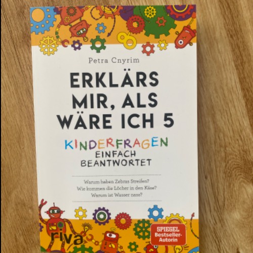 Buch Erklärs Mir… Neu , zu finden beim Stand 269 am Standort Flohkids Hamburg Nord