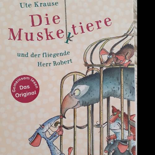 Buch Die Musketiere, zu finden beim Stand 4 am Standort Flohkids Hamburg Nord