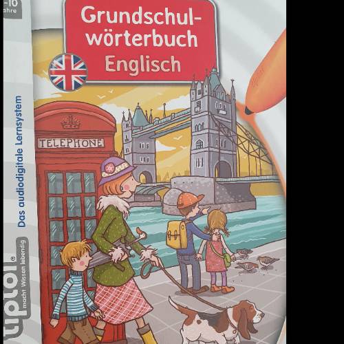 Buch Tiptoi Englisch, zu finden beim Stand 4 am Standort Flohkids Hamburg Nord