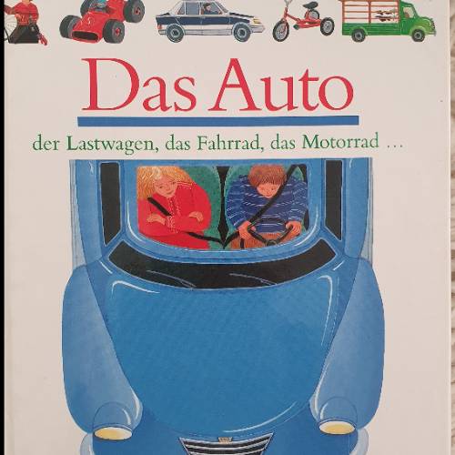 Buch m Folien,  Auto, zu finden beim Stand 4 am Standort Flohkids Hamburg Nord