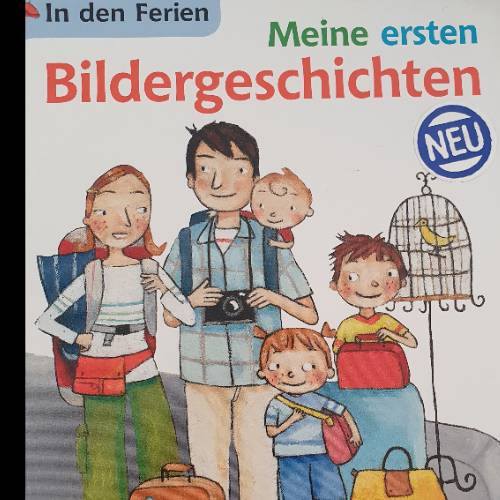 Buch m Folien,  in den Ferien, zu finden beim Stand 4 am Standort Flohkids Hamburg Nord