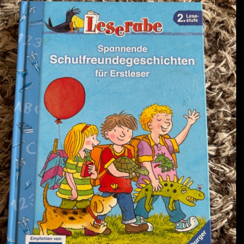 Leserabe Erstlese Buch, zu finden beim Stand 147 am Standort Flohkids Hamburg Nord