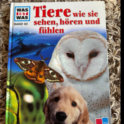 Was ist was Buch - Tiere, zu finden beim Stand 147 am Standort Flohkids Hamburg Nord