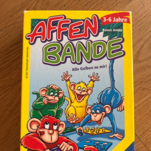 Spiel Affen Bande, zu finden beim Stand 109 am Standort Flohkids Hamburg Nord