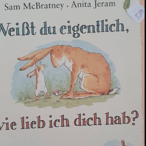 Buch ..wie lieb ich dich hab?, zu finden beim Stand 4 am Standort Flohkids Hamburg Nord