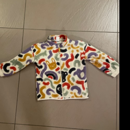 H&M Fleece Jacke  Größe: 92, zu finden beim Stand 128 am Standort Flohkids Hamburg Nord