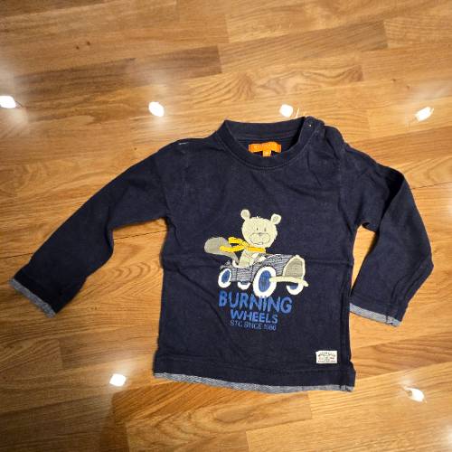 Longsleeve Staccato blau  Größe: 86, zu finden beim Stand 30 am Standort Flohkids Hamburg Nord