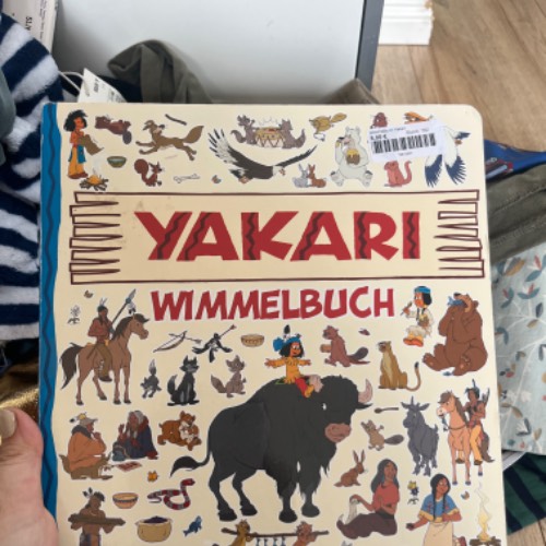 Yakari Wimmelbuch, zu finden beim Stand 191 am Standort Flohkids Hamburg Nord