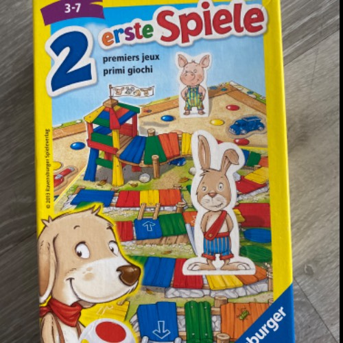 Ravensburger erste Spiele, zu finden beim Stand 100 am Standort Flohkids Hamburg Nord