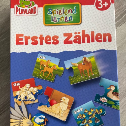 Spiel erstes Zählen, zu finden beim Stand 100 am Standort Flohkids Hamburg Nord