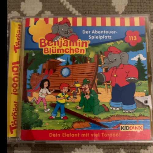 CD: B.Blümchen, Spielplatz, zu finden beim Stand 5 am Standort Flohkids Hamburg Nord