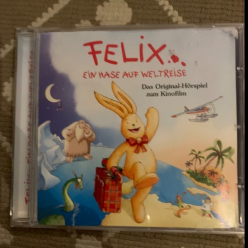 CD: Felix Weltreise, zu finden beim Stand 5 am Standort Flohkids Hamburg Nord