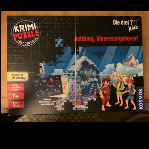 Krimi-Puzzle komplett: ???Kids, zu finden beim Stand 5 am Standort Flohkids Hamburg Nord