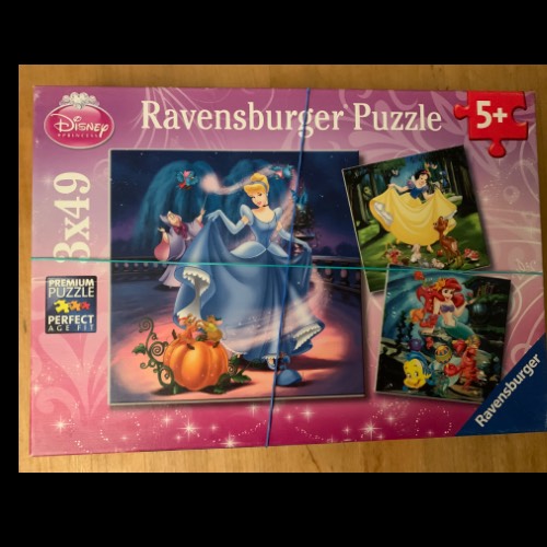 Puzzle komplett:DisneyPrincess, zu finden beim Stand 5 am Standort Flohkids Hamburg Nord