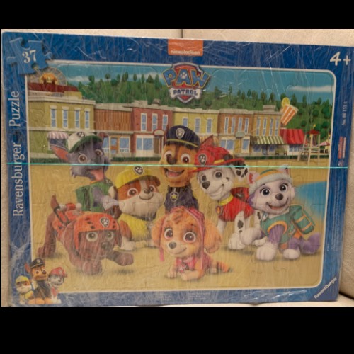 Puzzle komplett: Paw Patrol, Größe: 37, zu finden beim Stand 5 am Standort Flohkids Hamburg Nord