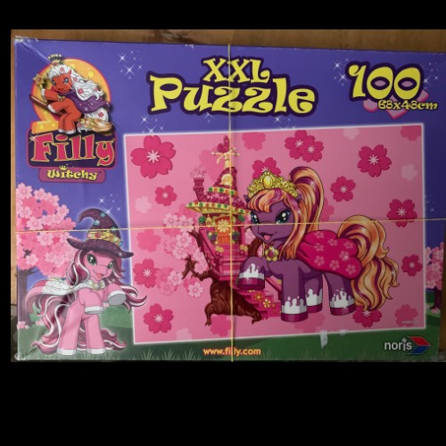 Puzzle komplett: Filly, Größe: 100, zu finden beim Stand 5 am Standort Flohkids Hamburg Nord