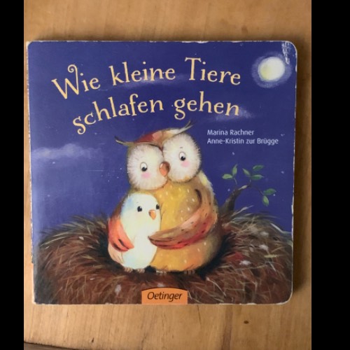 Buch: Tiere gehen schlafen, zu finden beim Stand 5 am Standort Flohkids Hamburg Nord