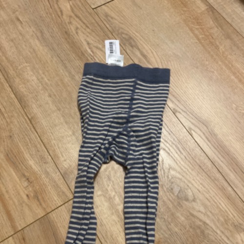 Strumpfhose weiß/blau  Größe: 98/104, zu finden beim Stand 191 am Standort Flohkids Hamburg Nord