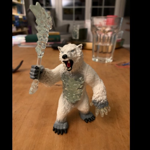 Schleich Eldrador: Eisbär, zu finden beim Stand 5 am Standort Flohkids Hamburg Nord