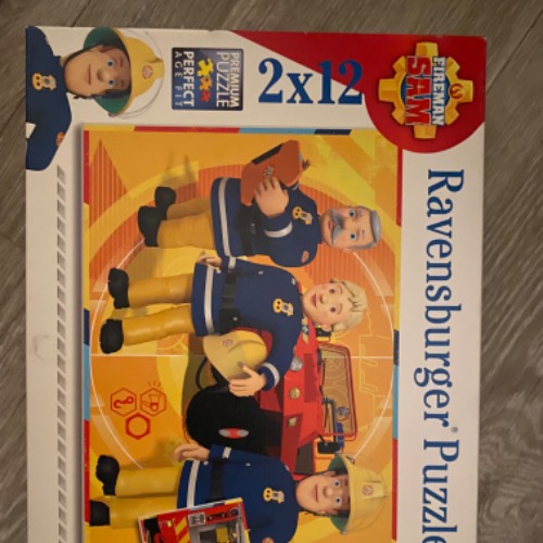 Puzzle  Größe: 12 Teile Feuerwehrmann , zu finden beim Stand 100 am Standort Flohkids Hamburg Nord